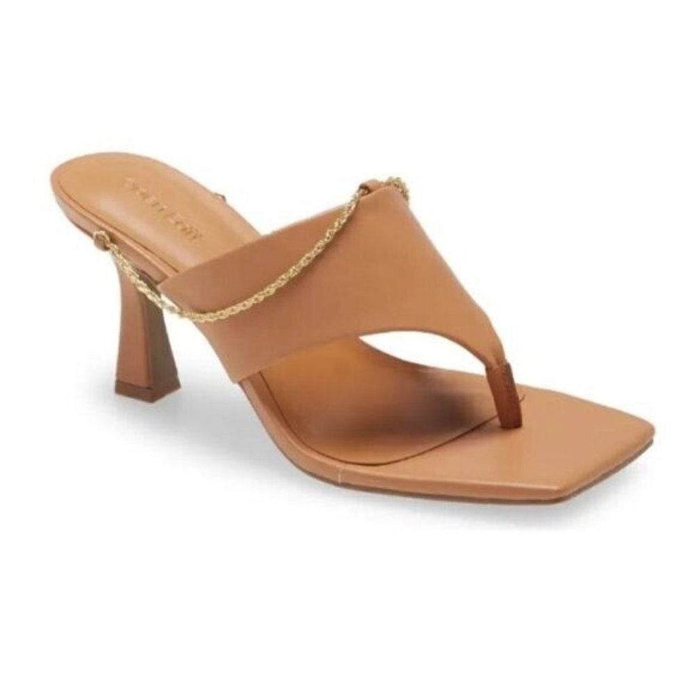 OPEN Edit Thong "Quentin" Sandals BNWOT Heels Women New Chain